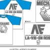 AE Mechanic Raglan T-Shirt M Sax/White
