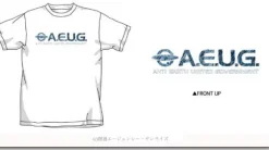 AEUG Hand Written Logo T-Shirt White S