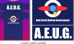 A.E.U.G. T-Shirt Navy L
