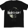 After War Gundam X: Is The Moon Out? T-Shirt / Black-M