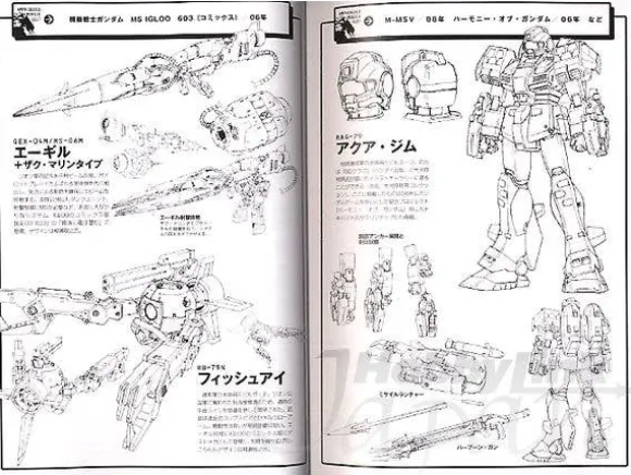 Amphibious Mobile Suits Book