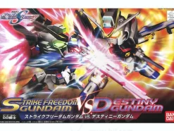 BB Strike Freedom Gundam VS Destiny Gundam