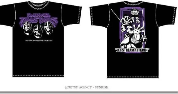 3 Black Trinity T-Shirt Black M