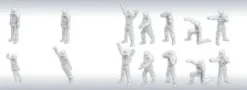 1/144 Builders Parts: MS Figure 01 (White)