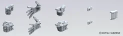1/144 Builders Parts: MS Hand #04 (EFSF: L Size)