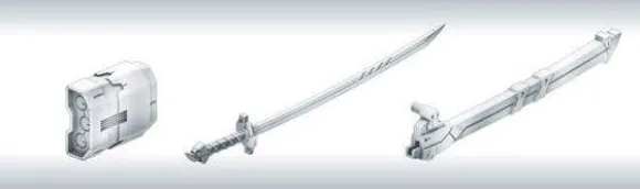 Builders Parts: MS Launcher 01 (Iron Metallic)