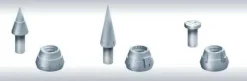 1/100 Builders Parts: MS Spike 01 (Iron Metallic)