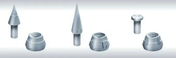 1/100 Builders Parts: MS Spike 01 (Iron Metallic)