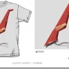 Char's Zaku Antenna T-Shirt XL Light Gray