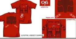 Char's Zaku MS T-Shirt Red M