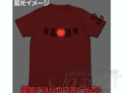 Char Zaku Mono-Eye Luminous T-Shirt Red M