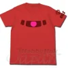 Char Zaku Mono-Eye Luminous T-Shirt Red L
