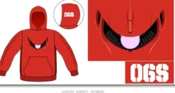 Char Zaku Mono-Eye '04 Parka Red L