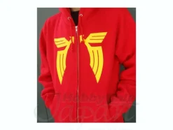Char Zip-Up Parka Red M