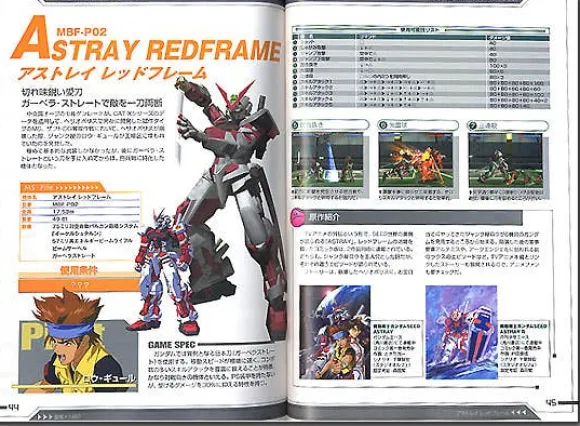 Comic Gundam Seed Game Guide Book