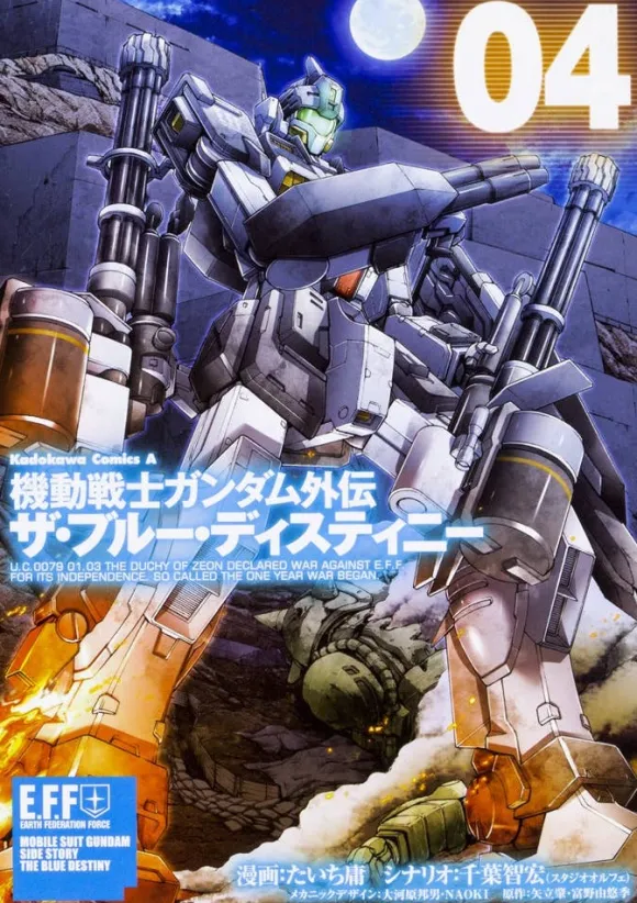 Comic Gundam The Blue Destiny #04