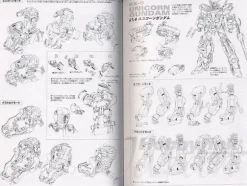Comic Gundam UC Visual Guide: Episode 2 The Red Comet