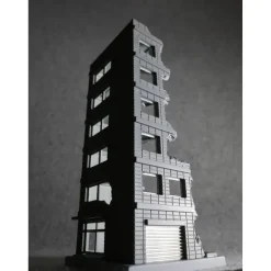 1/144 DCM02 Dio-Com Destroyed Building A