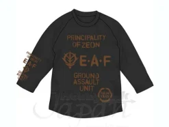 E.A.F. Ground Assault Unit Raglan T-Shirt Charcoal L