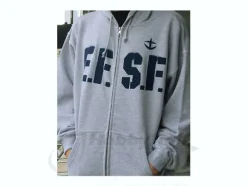 EFSF Military Zip-Up Parka Gray M
