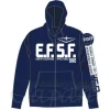 EFSF Zip-Up Parka Navy M