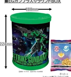 1/144 ENTRY GRADE Strike Gundam - Round Box Gunpla (Recirculation Color, Neon Green)