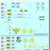 GD-05 MG MS-06S/F/J Zaku 2 Decal