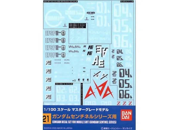 1/100 GD-21 MG Sentinel Series Decal