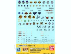 1/144 GD-42 SEED Series Decal