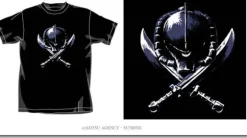 Gouf Head T-Shirt Black M