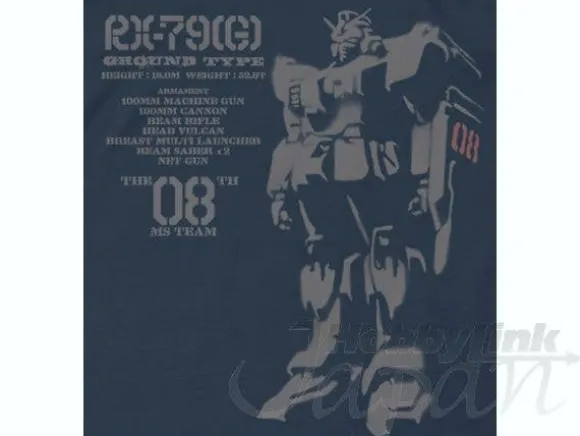 Ground Type Gundam T-Shirt Denim L