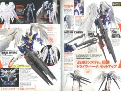 Gundam Ace 2015/02 with Weapon Parts for RG Wing Gundam Zero (EW)