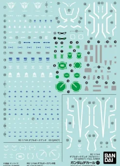 1/144 Gundam Decal No.117 RG GNT-0000 00 Qan[T]
