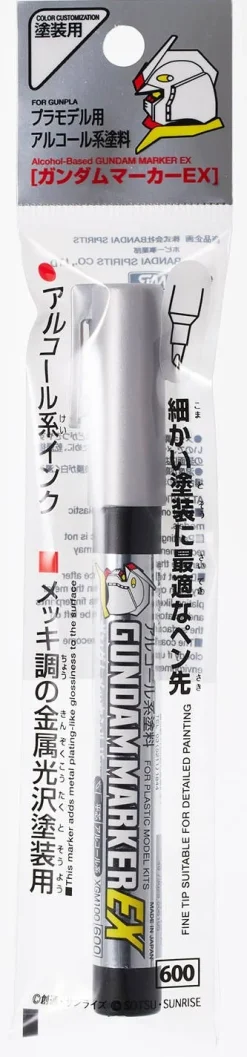 Gundam Marker EX Gundam Plated Silver