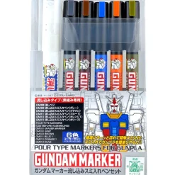 Gundam Marker Extra Thin Type for Panel Lines Set (Renewal)