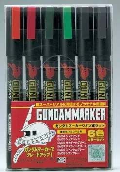 Gundam Marker Zeon Set (Renewal)