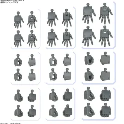 Gundam Option Parts Set Gunpla 03 (Build Hands Square Shape)