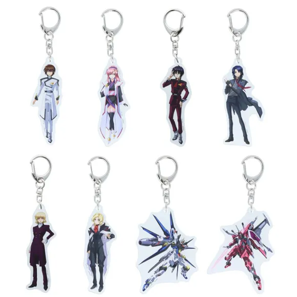 Gundam Seed Freedom: Acrylic Keychain Collection 1Box 8pcs