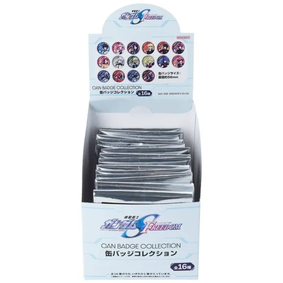 Gundam Seed Freedom: Badge Collection 1Box 16pcs