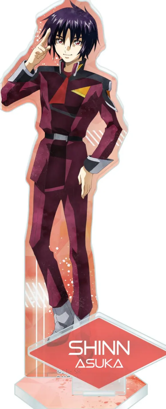 Gundam Seed Freedom: Wet Color Series Acrylic Stand Shinn Asuka