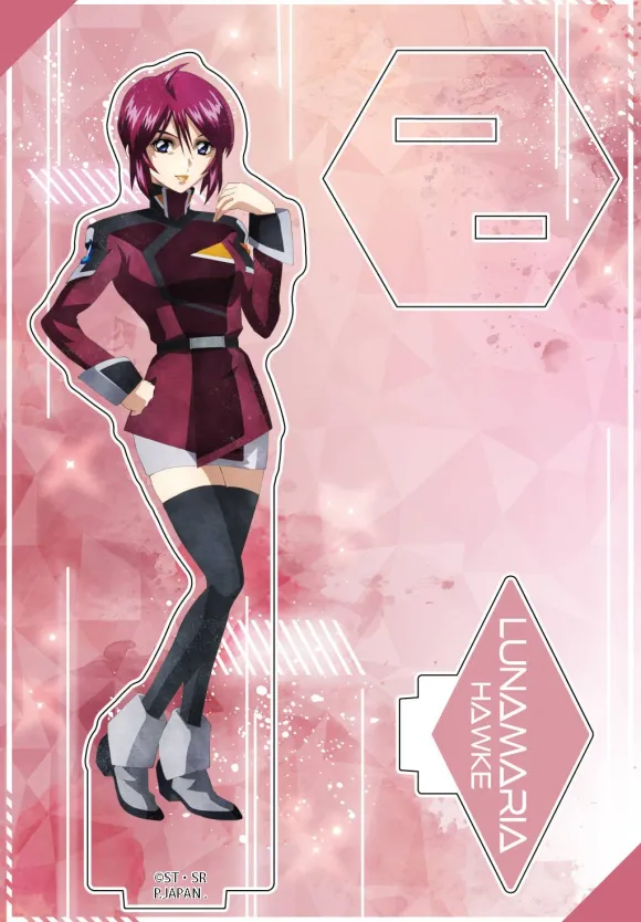 Gundam Seed Freedom: Wet Color Series Acrylic Stand Lunamaria Hawke