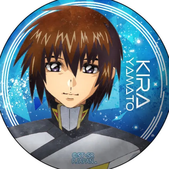 Gundam Seed Freedom: Wet Color Series Can Badge: 1Box (8pcs)