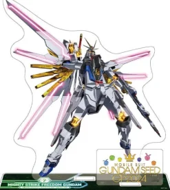 Gundam SEED GP 2024: Acrylic Stand SEED GP Mighty Strike Freedom Gundam