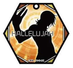 Gundam 00: Stained Glass Art Keychain Hallelujah