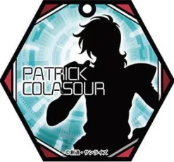 Gundam 00: Stained Glass Art Keychain Patrick Colasour