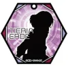 Gundam 00: Stained Glass Art Keychain Tieria Erde
