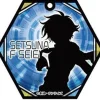 Gundam 00: Stained Glass Art Keychain Setsuna F. Seiei