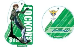 Gundam 00: Standing Acrylic Keychain Lockon Stratos (Lyle)