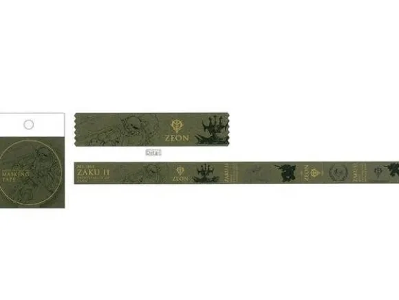 Gundam Stationery VI Masking Tape MS-06F (Zaku II)