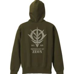 Gundam: The Zeon Army Zip Hoodie Vintage Ver MOSS XL